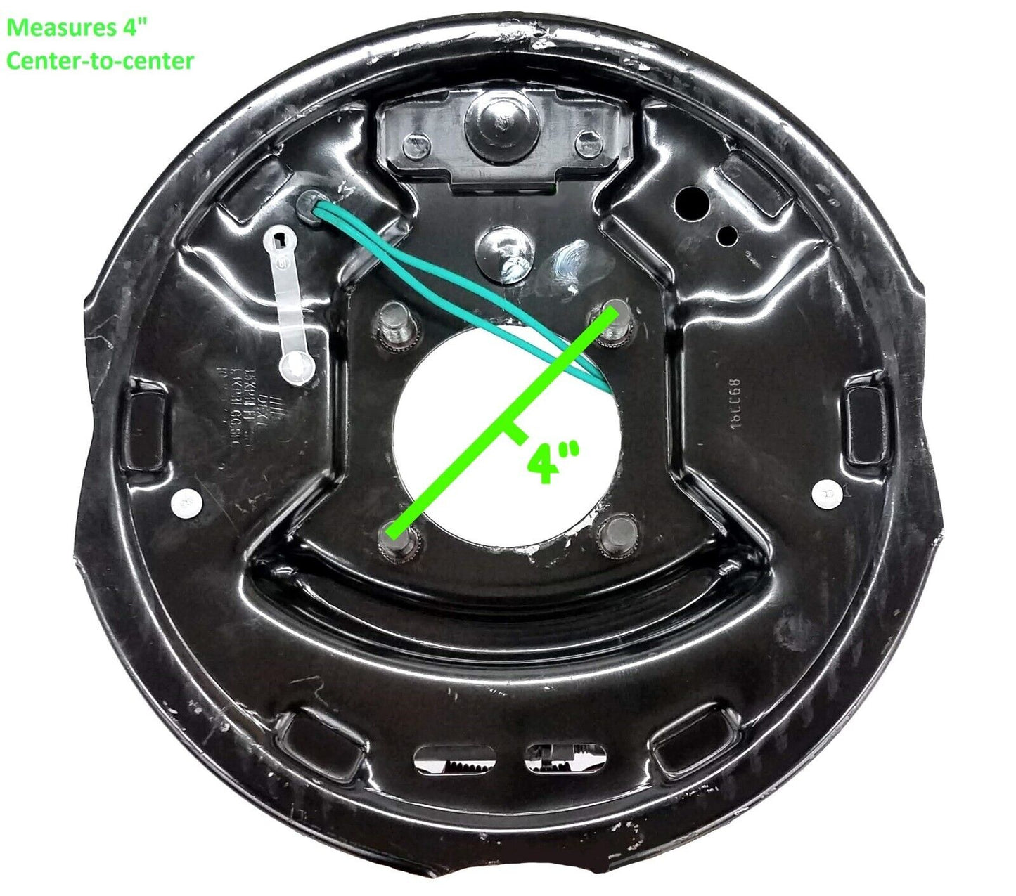 Dexter 10" x 2.25" Electric Brake Trailer (2) Pair Left & Right - 23-26(2), 23-27(2)