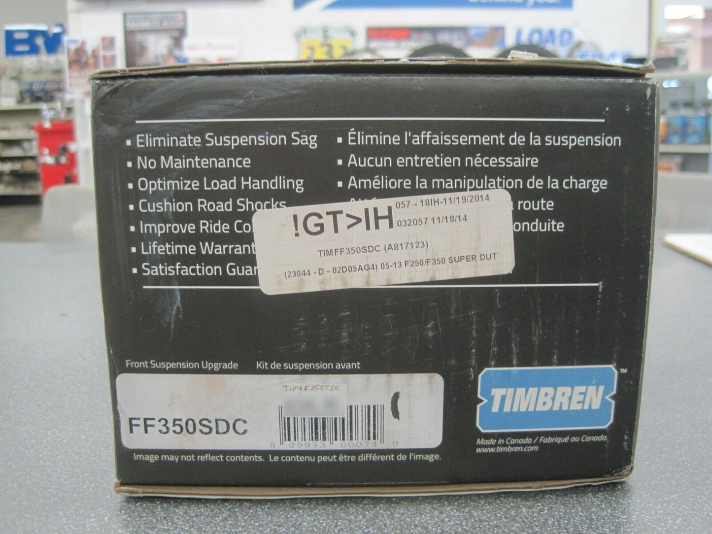 Timbren front suspension upgrade system FF350SDC 05-13 F250/350 4wd front lift - TIMFF350SDC *** FREE SHIPPING ***