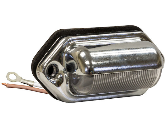 Trailer License Plate LED Light Chrome 5622132