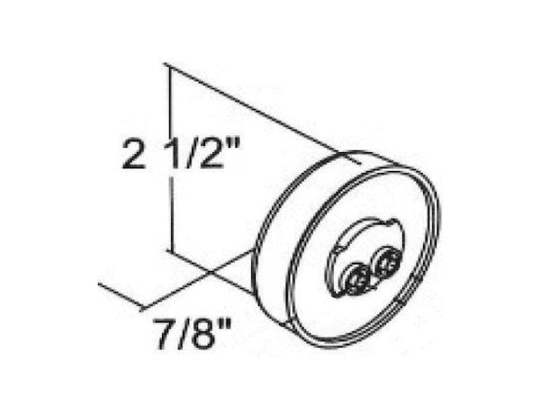 Red Clearance / Marker Trailer Light Round 5622551