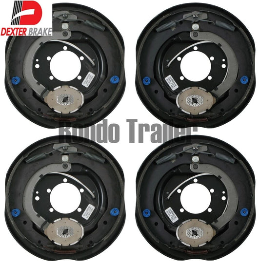 Dexter 12" x 2" Electric Brake Trailer (2) Pair Left & Right - 23-105(2), 23-106(2)