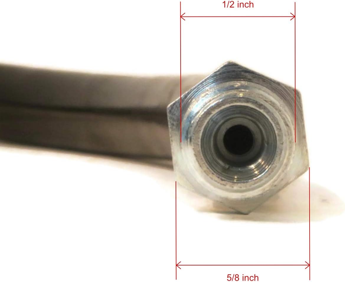 Meyer Hydraulic Hose 45" with Swivel 21856, 1304030