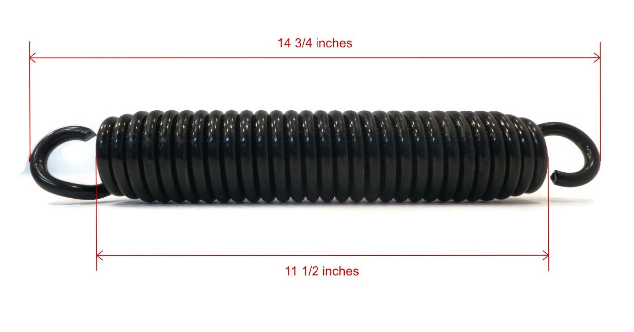 2 Snowplow Trip Springs and 2 Eyebolt with Nuts - 1302005(2), 1302010(2)