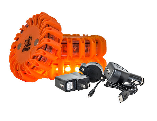 4" LED Road Flare, Rechargeable - 8891016