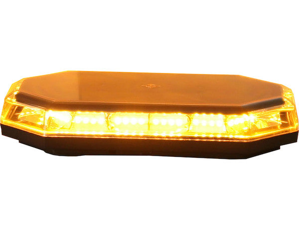 Amber LED Mini Light Bar, Octagonal 8891060