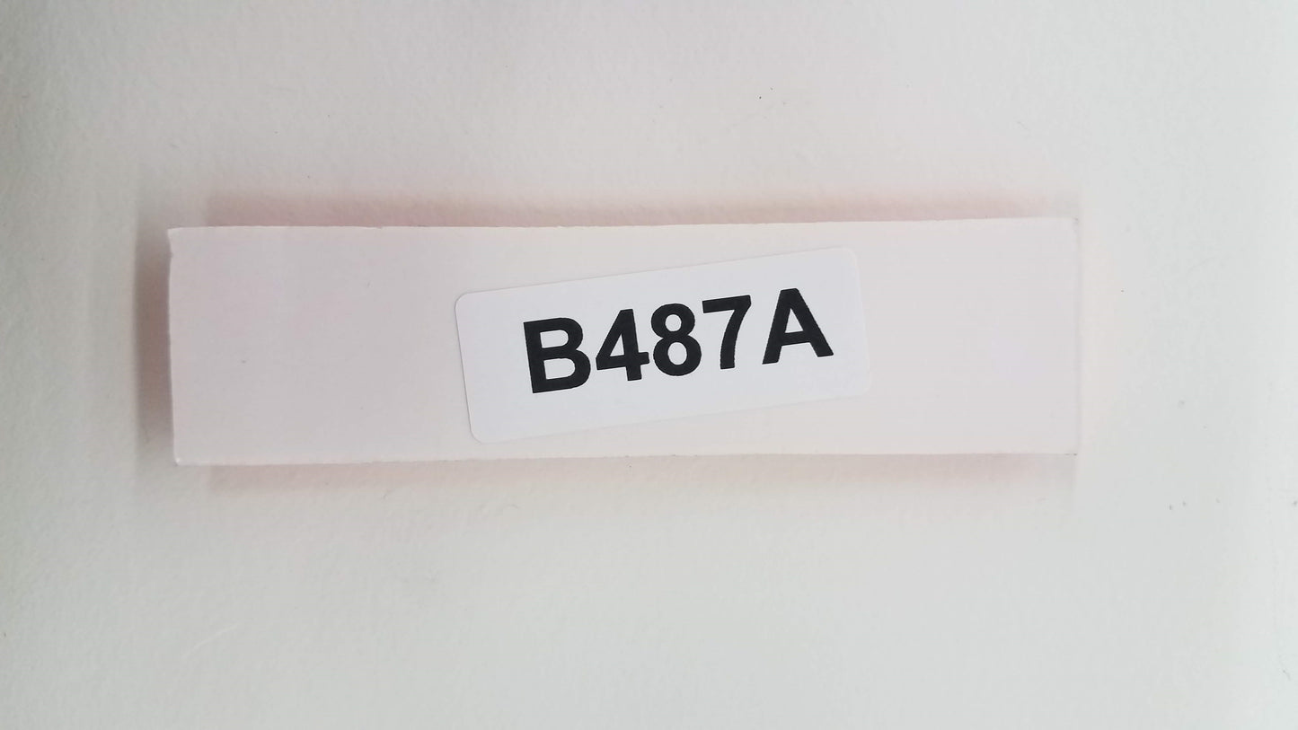 Amber Reflector 4-1/4" x 1-5/16" - B487A