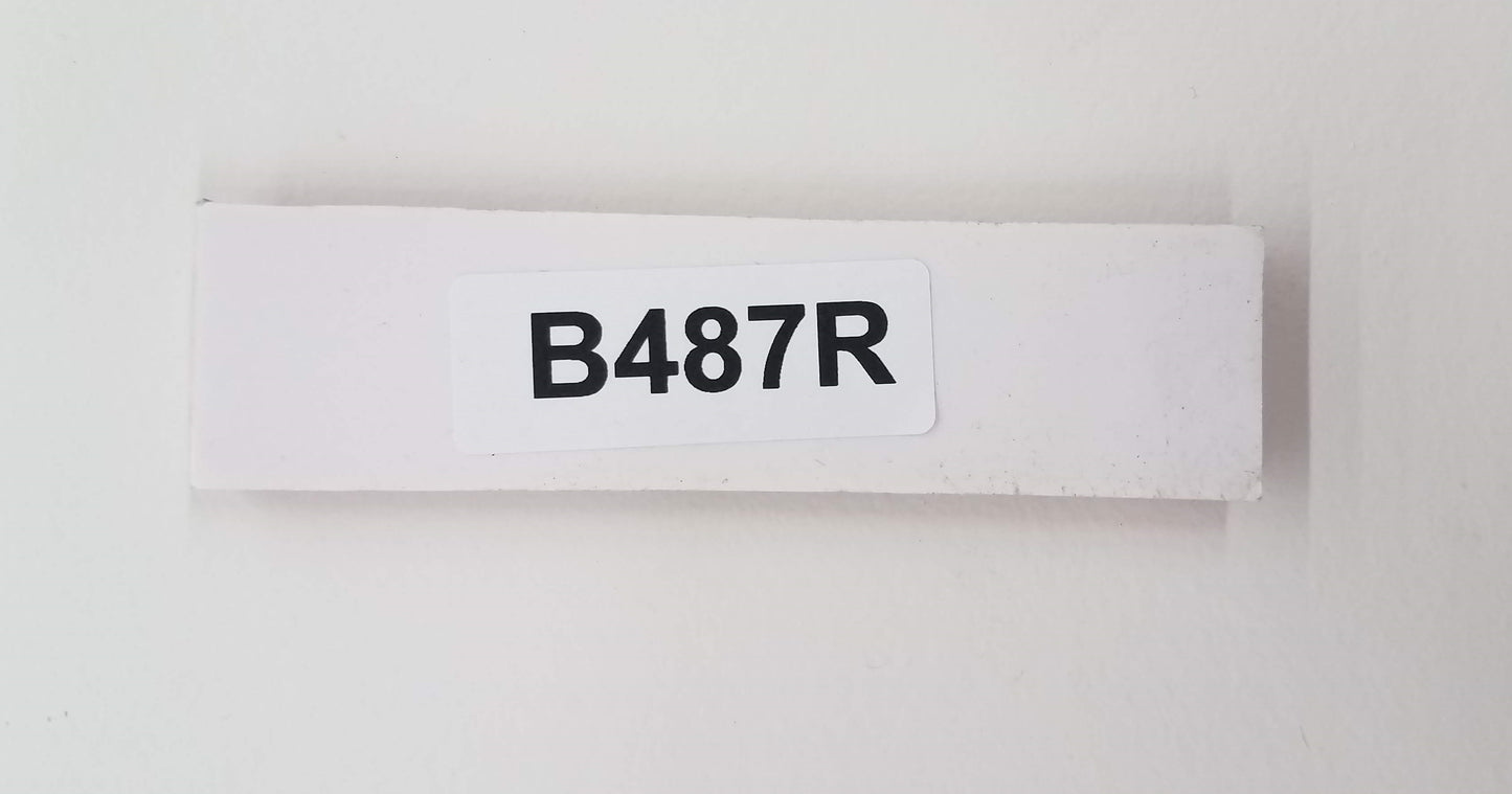 Red Reflector, 4-1/4" x 1-5/16" - B487R