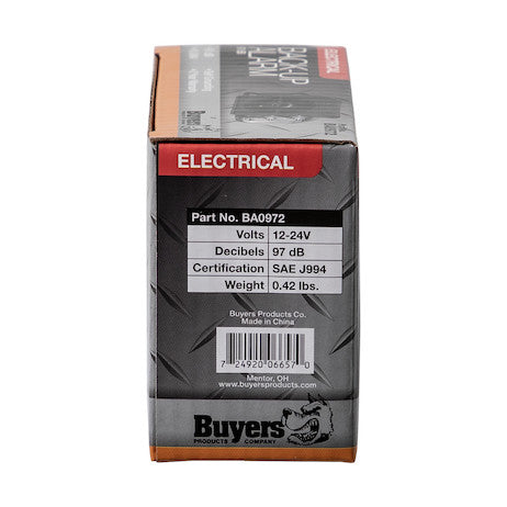 Back Up Alarm, 97dB - BA0972