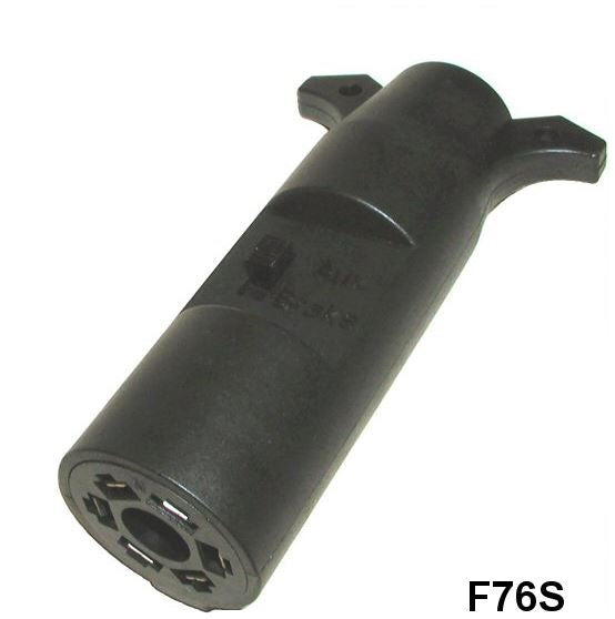 7-Pin Vehicle to 6 Pin Trailer Brake / Auxiliary Switch Wiring Adapter F76S *** FREE SHIPPING ***