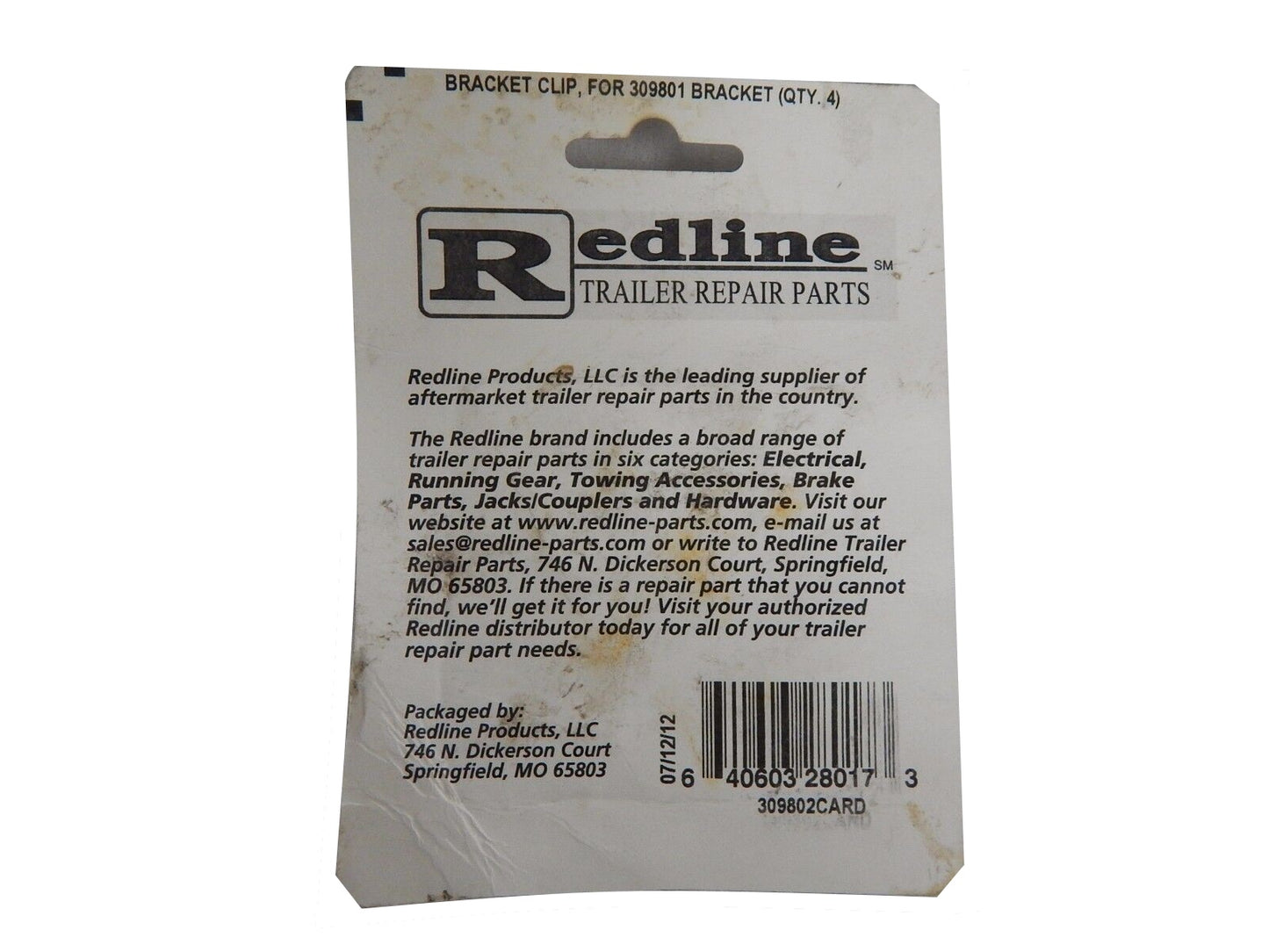 Brake Hose Clip - 309802