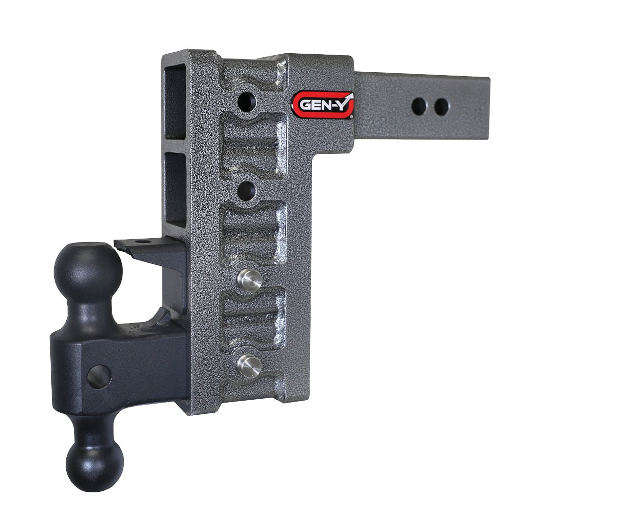 Gen-Y Hitch, 600 Series, 9" Drop/Raise, 4-Position, 2.5" Shank, 21k GH-624