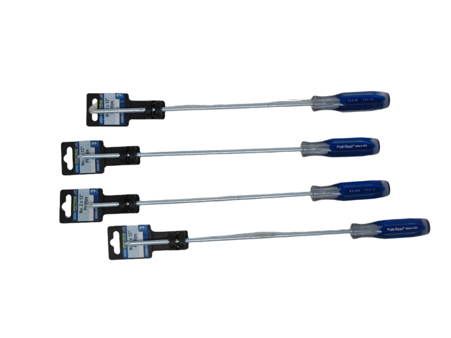 #2 x 12" Pratt-Read Phillips Screwdriver - 4 Pack - 82608