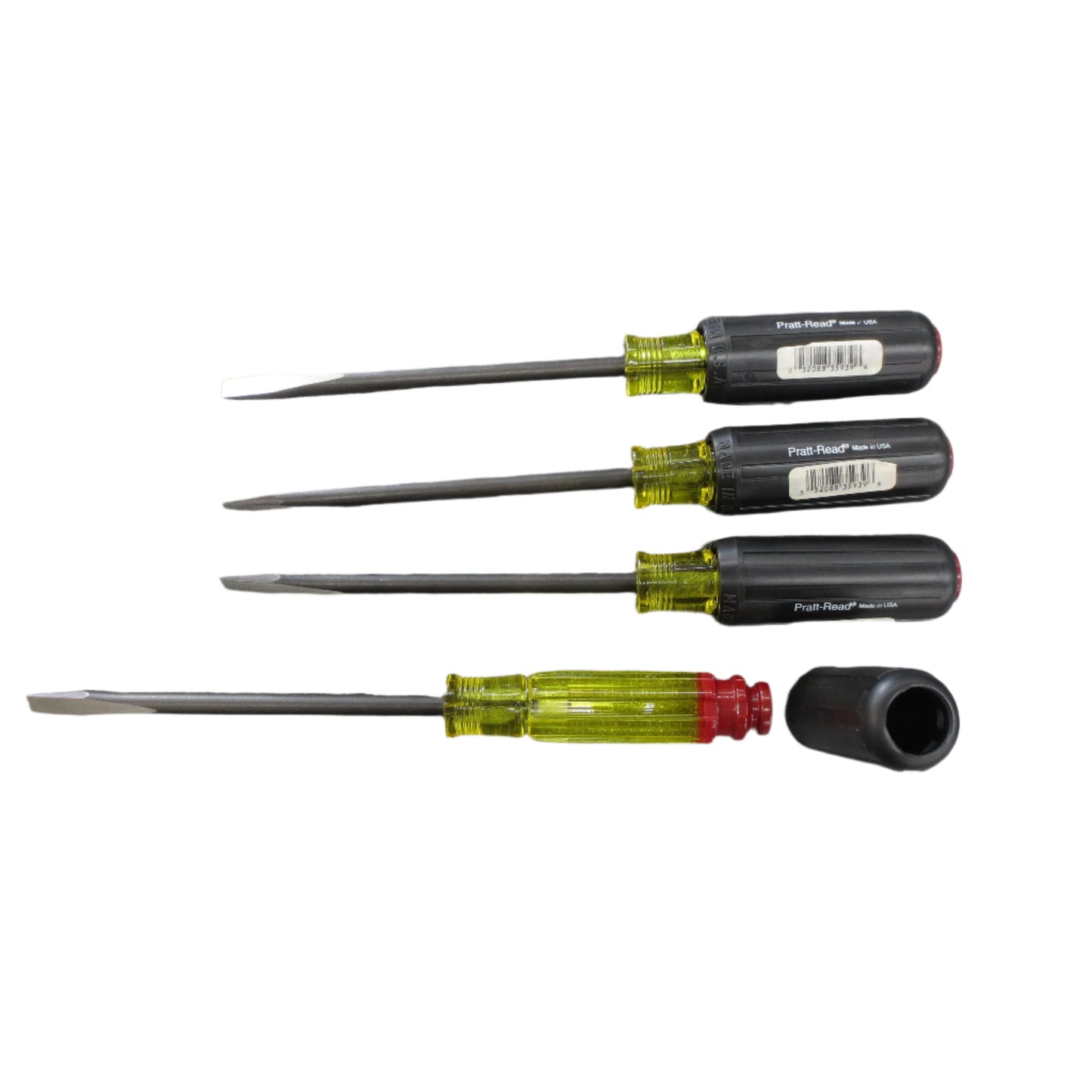 Pratt Read 5/16" x 6" Flat Screwdriver - 4 Pack - 35939