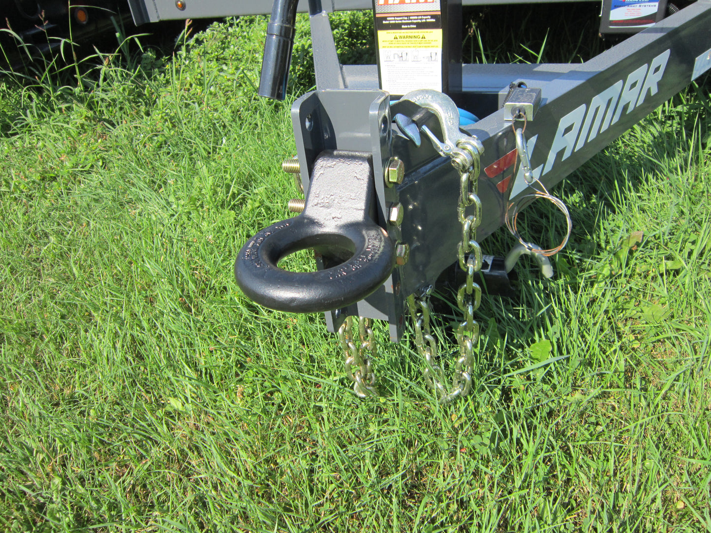 NEW ITEM! Pintle Ring coupler - 3 hole tow ring - 30,000 GTW - 909435