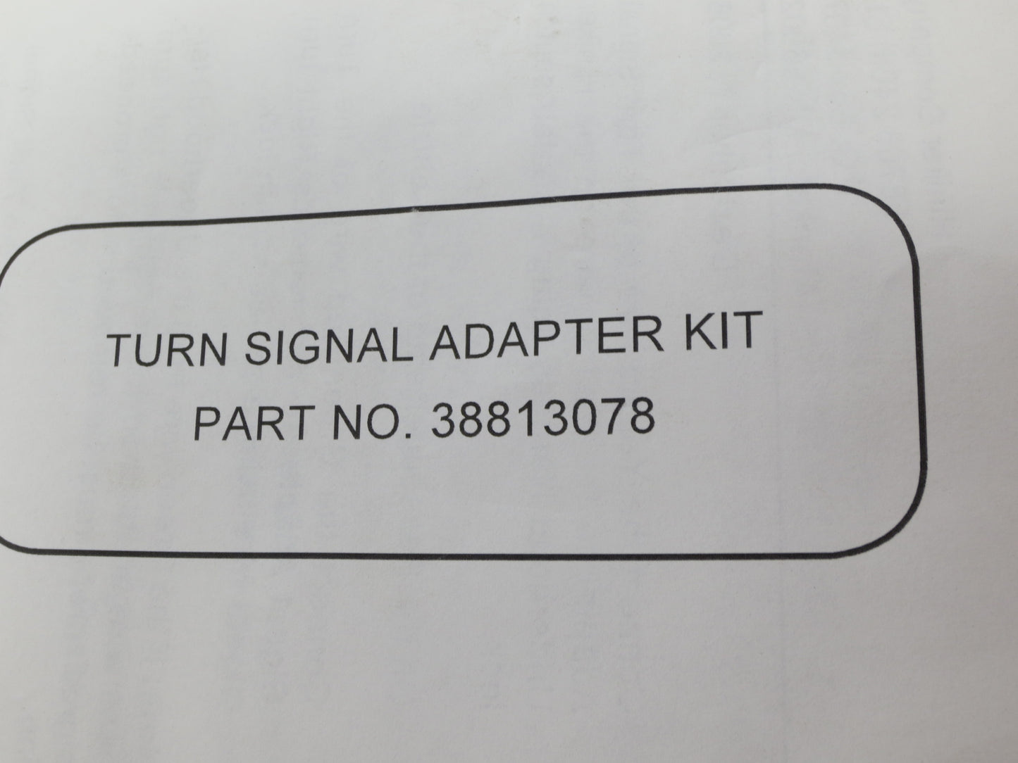 Headlight Adapter Kit, Chevy/ GMC, 38813083 *** FREE SHIPPING ***