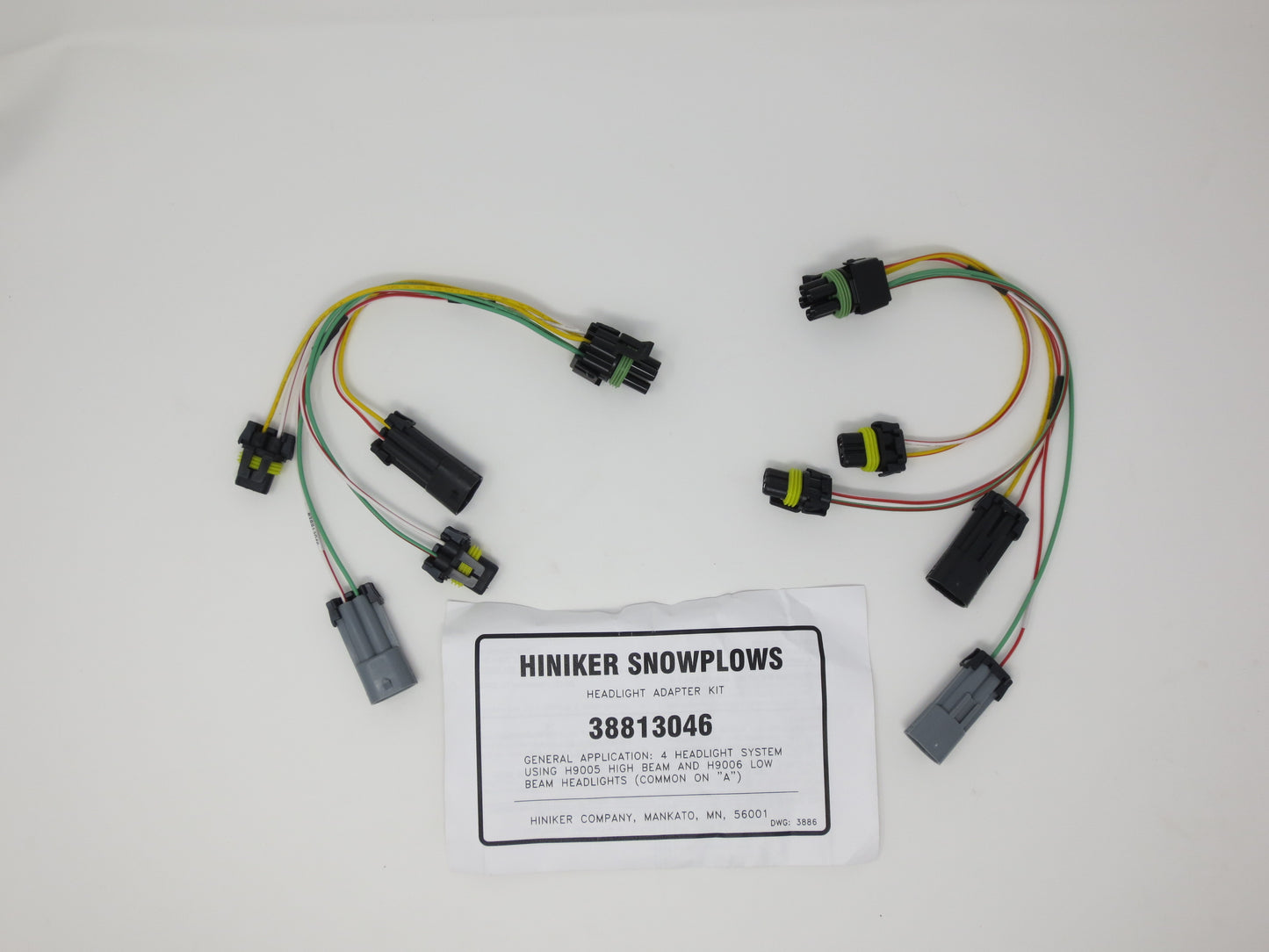 Hiniker Headlight Adapter, Chevy/GMC, 38813046