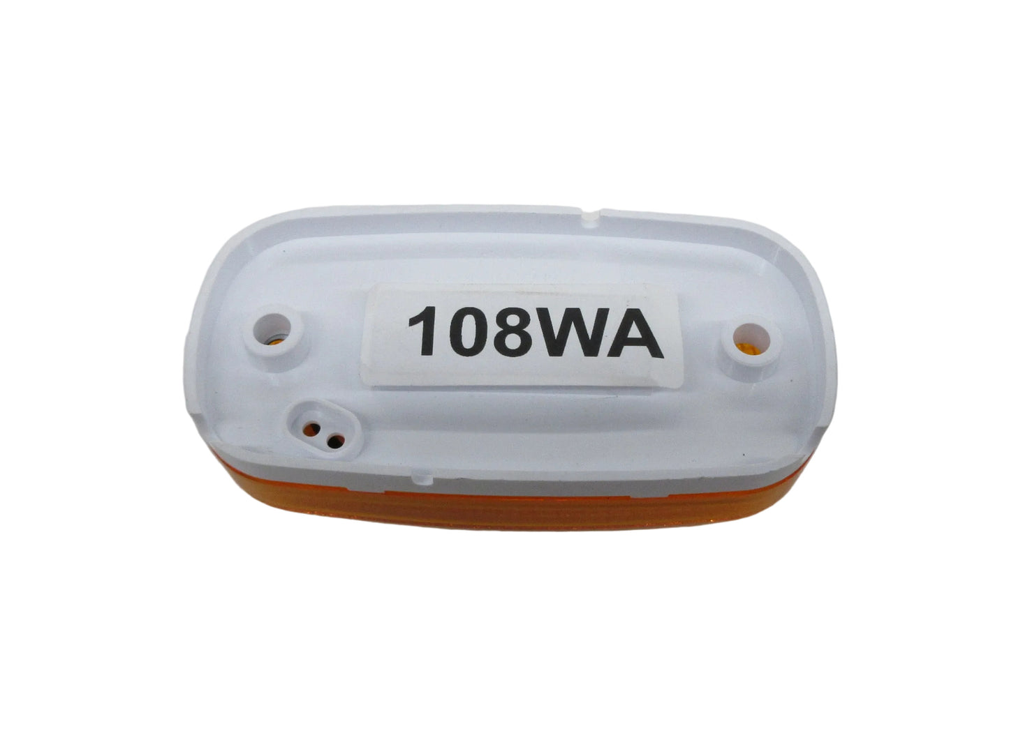 Amber Rectangular Marker / Clearance Trailer Light 108WA