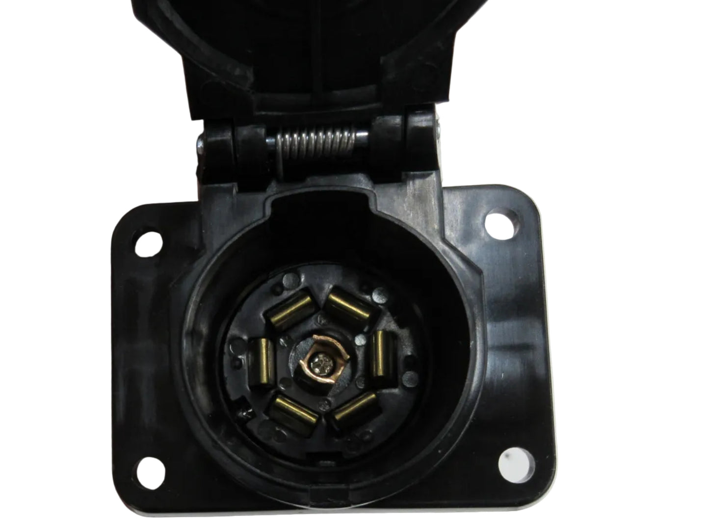 7-Way RV Plug Socket, Plastic Vehicle End - 77-S
