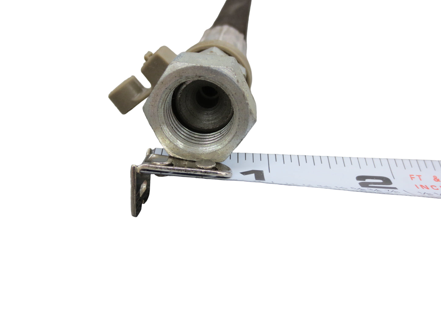 1/4" X 33" Hydraulic Hose with 90 degree fitting, Hiniker, 957-021-002