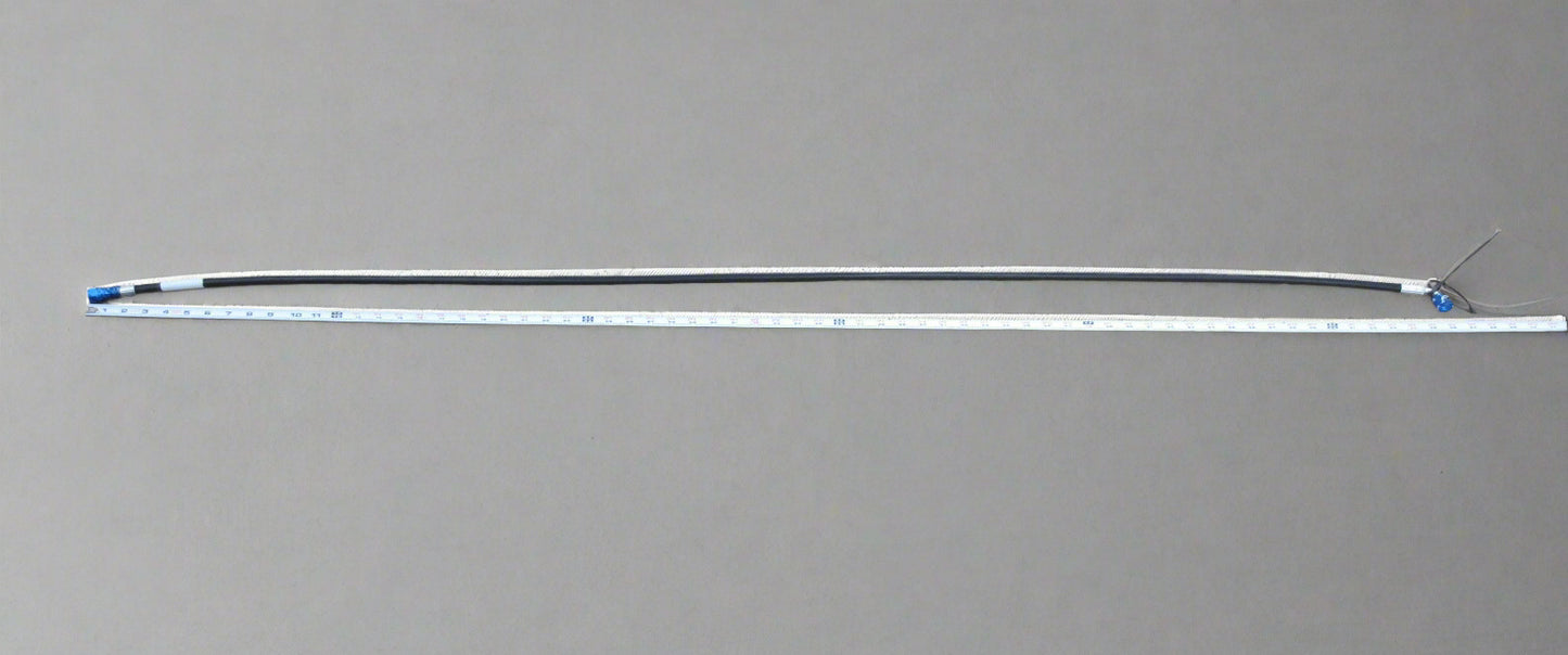 1/4" X 66" Hydraulic Hose with 90 degree fitting, Hiniker, 957-021-000