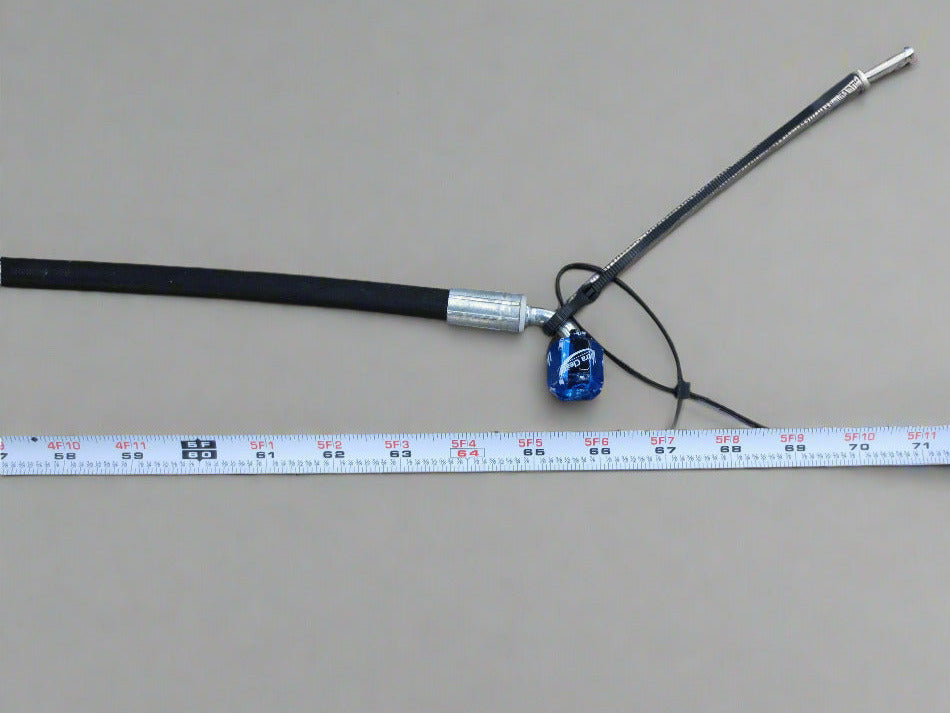 1/4" X 66" Hydraulic Hose with 90 degree fitting, Hiniker, 957-021-000