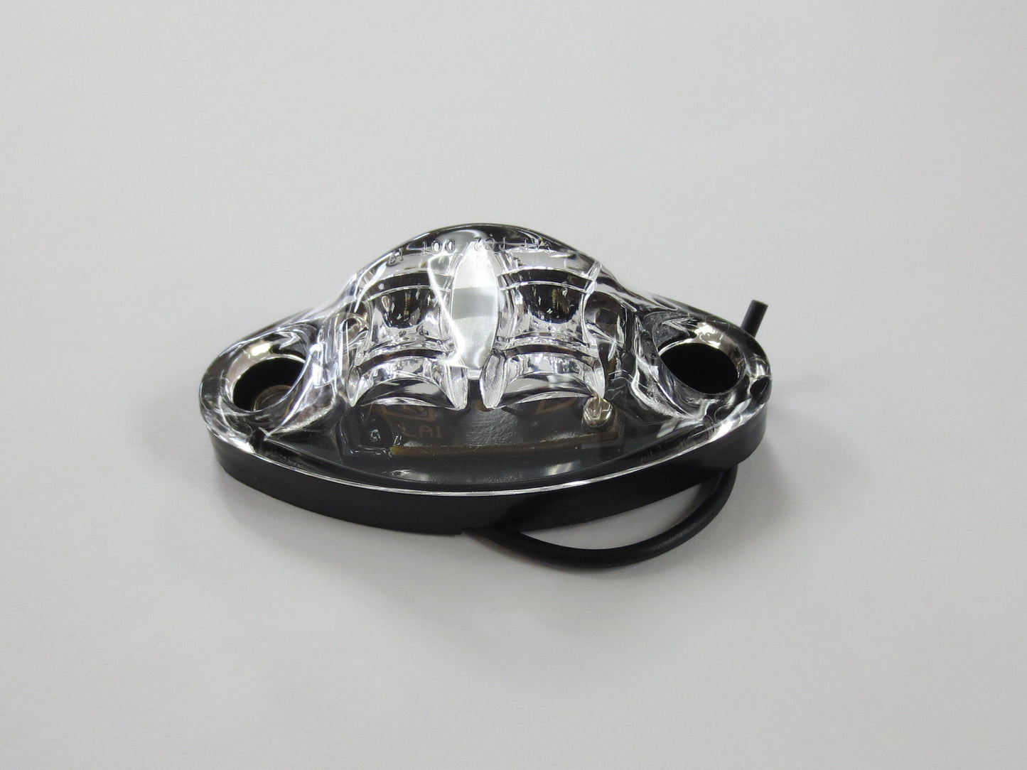 Amber Clearance / Marker Trailer Light with Clear Lens L04-0047AI