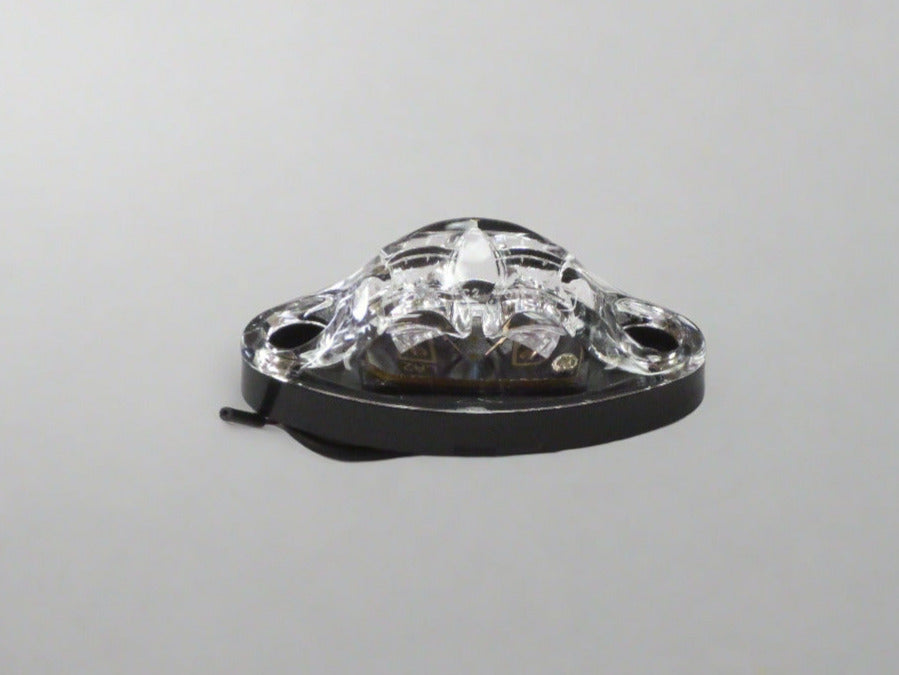 Amber Clearance / Marker Trailer Light with Clear Lens L04-0047AI