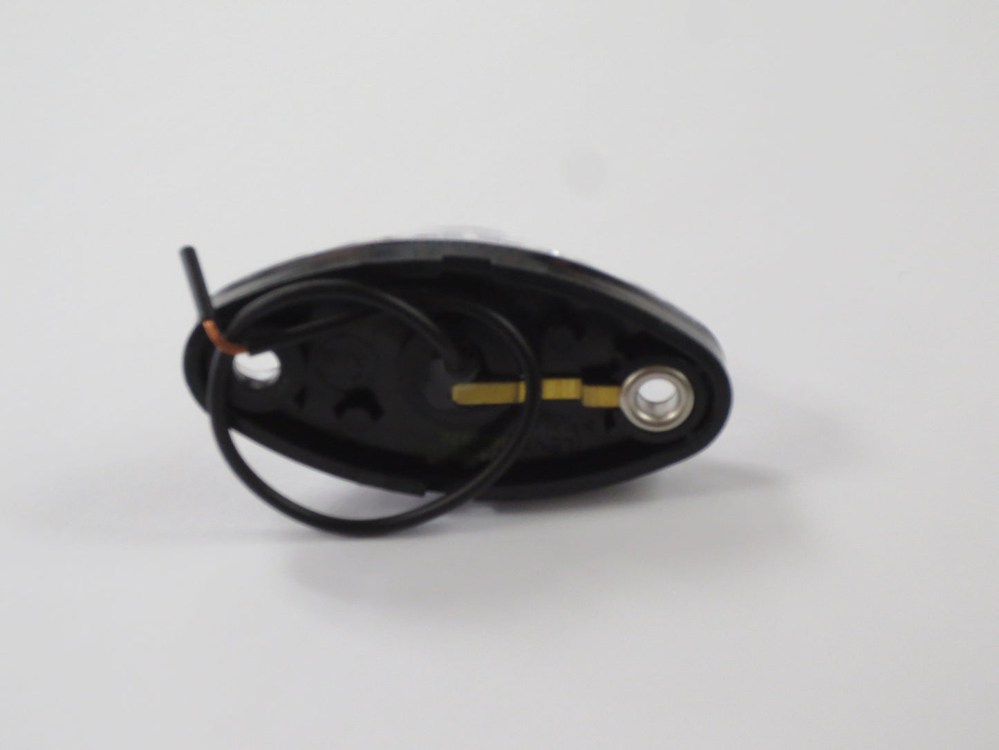 Amber Clearance / Marker Trailer Light with Clear Lens L04-0047AI