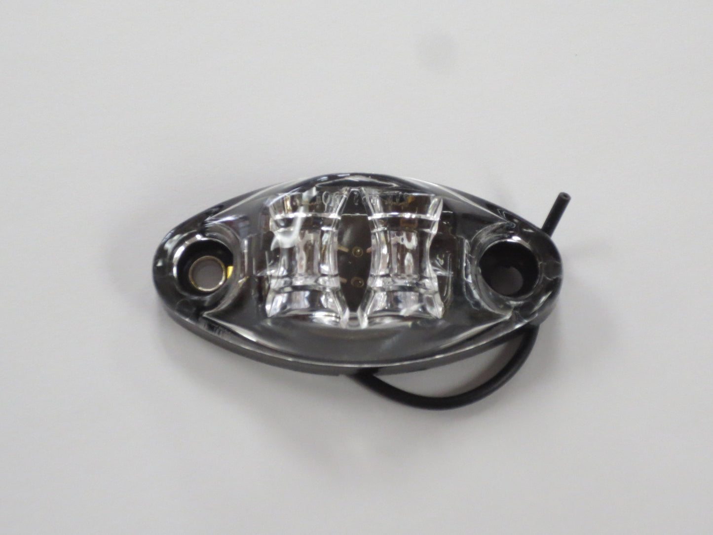 Amber Clearance / Marker Trailer Light with Clear Lens L04-0047AI