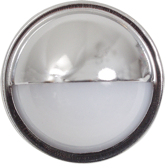 Clear Trailer License Light with Chrome Bezel LP-11CB