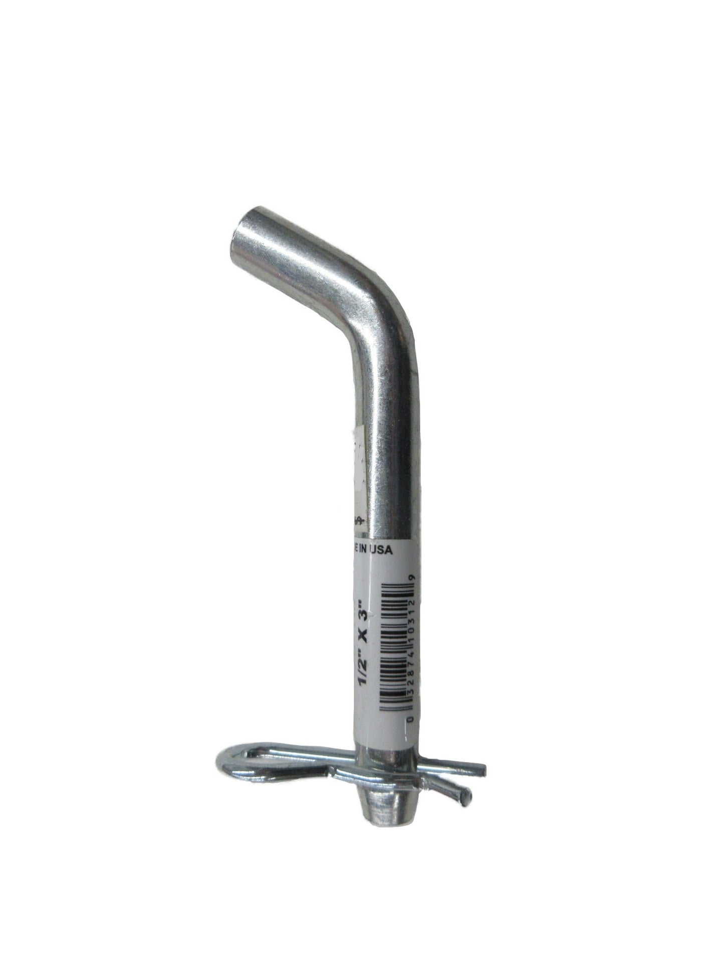 Hitch Pin, 1/2" x 3" w/ Bend 10312