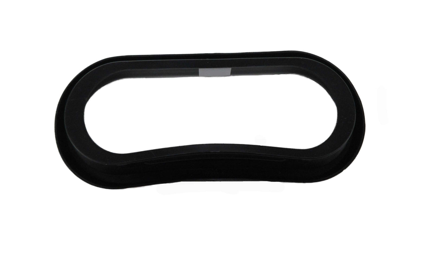 Red 6" Oval Stop / Turn / Tail Light with Grommet and PigTail - STL-12RB, A-70GBD, A-47PB