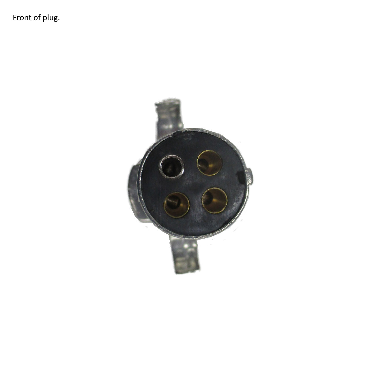 4-Pin Round Trailer Plug, HD - 11-402EP