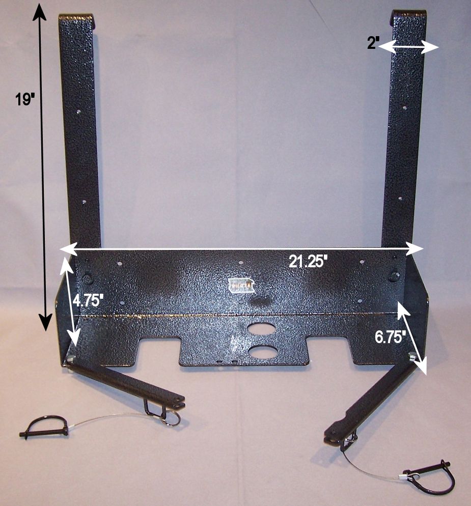 Rack'em Hardscaping Hand Tamper Tool Rack - RA-32