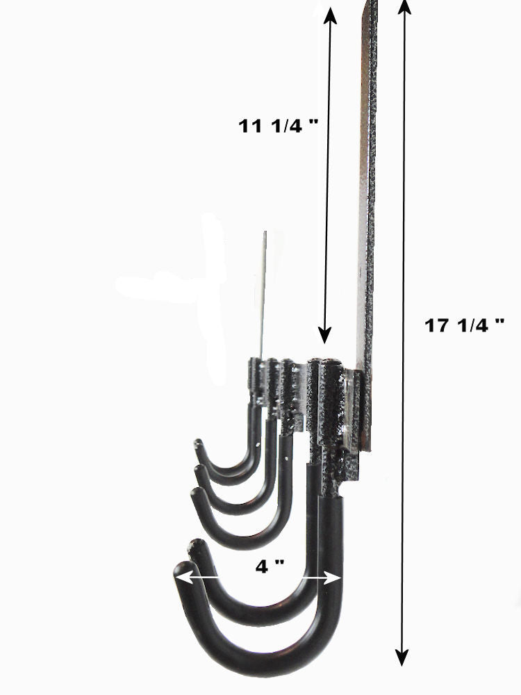 Rack'em 6 Hook Multi-Tool Rack - RA-7