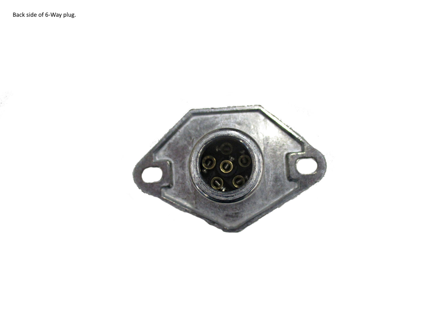 Vehicle End 6 Round Pin Plug - 11-609EP