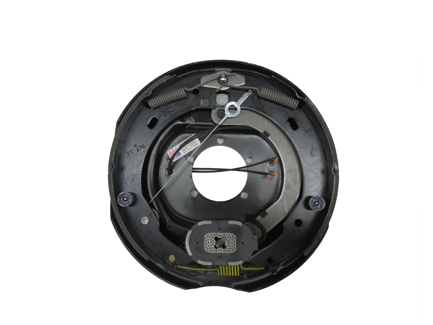 Dexter Electric Brake Assembly 12 In. x 2 In. LH & RH 7k Nev-R-Adjust Combo:23-464, 23-465