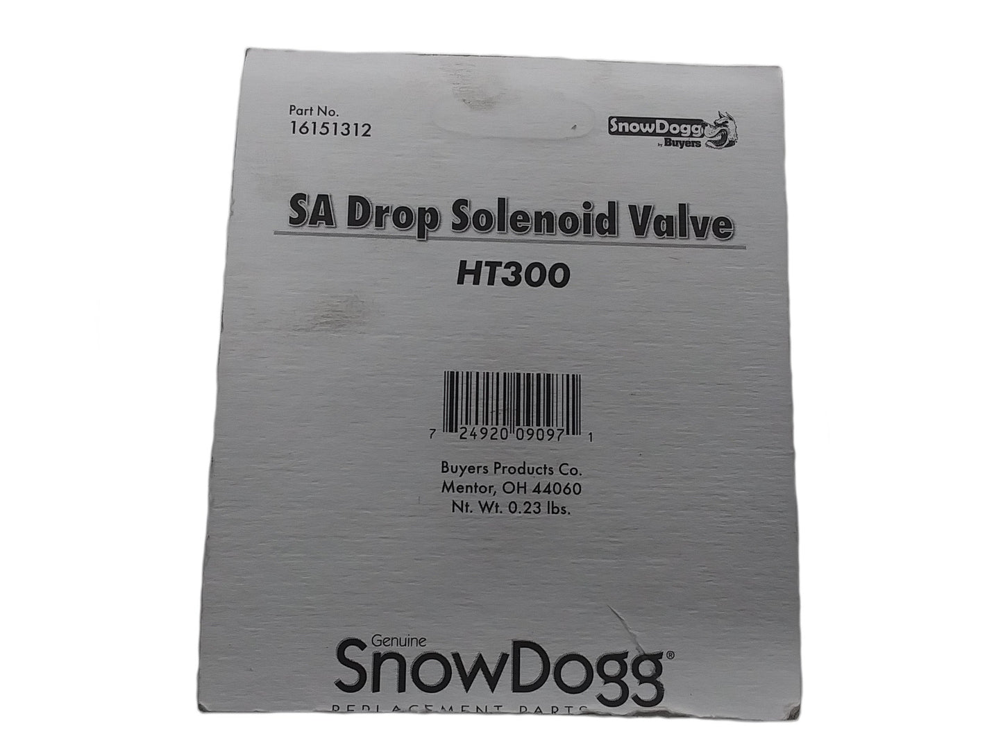 Drop Solenoid Valve - 16151312