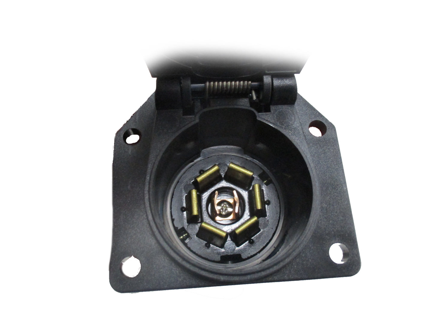 7-Way Blade to 7-Way Round Pole Adapter - 12-724EP