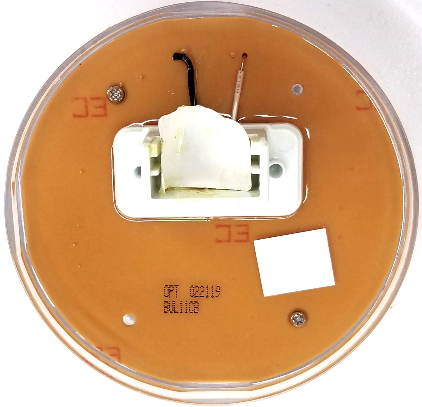 Trailer Back-Up Light - White LED - 4" Round - BUL-11CB *** FREE SHIPPING ***