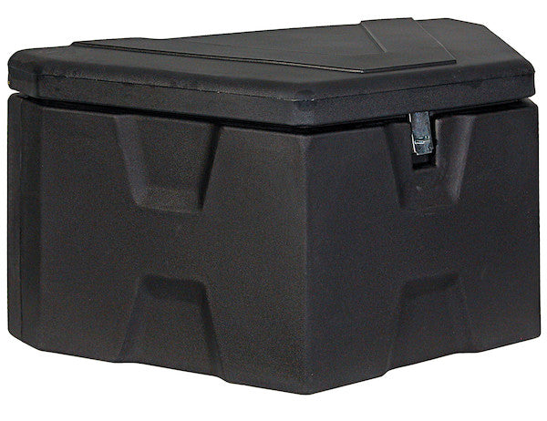 18"x19"x36" Black Plastic Tongue Toolbox, 1701680