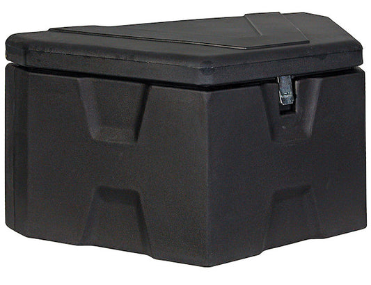 18"x19"x36" Black Plastic Tongue Toolbox, 1701680