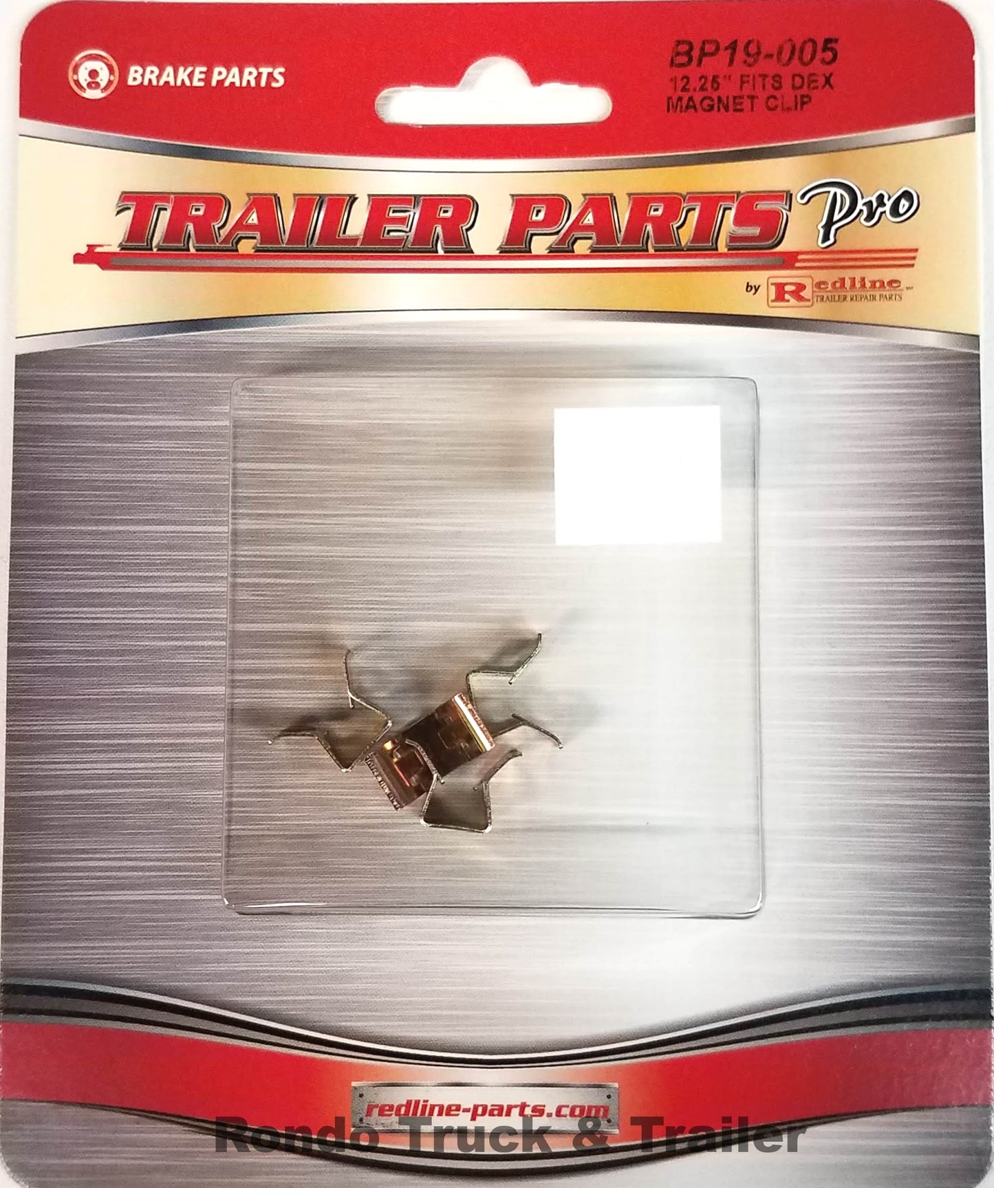 Magnet Retainer Clips for Dexter 12.25" Brakes - BP19-005