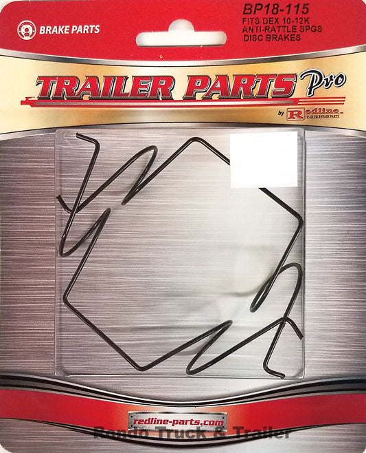 Brake Pad Anti-Rattle Springs 10K-12K - BP18-115