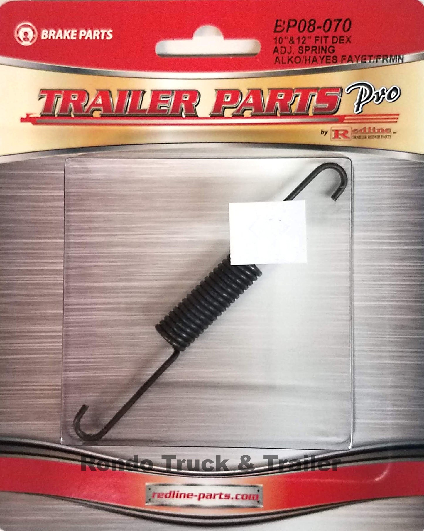 Brake Adjustment Spring for 10" & 12" Brake Assemblies  BP08-070