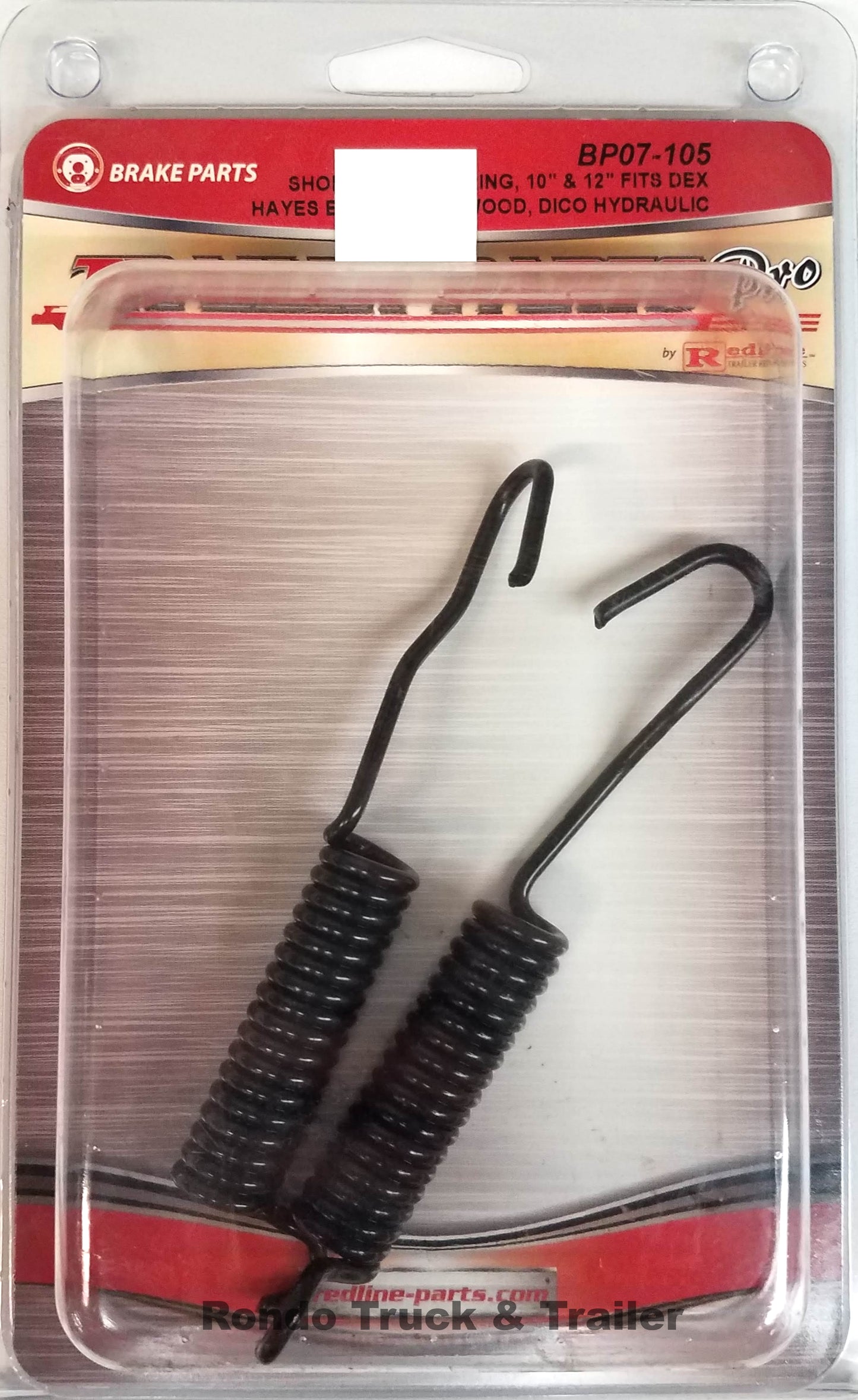 Shoe Return Spring for 10" & 12" Brake Assembly BP07-105