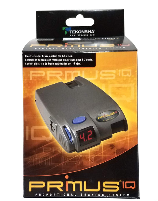 Tekonsha Primus™ IQ Electronic Brake Controllerl, for 1 to 3 Axle Trailers - 90160