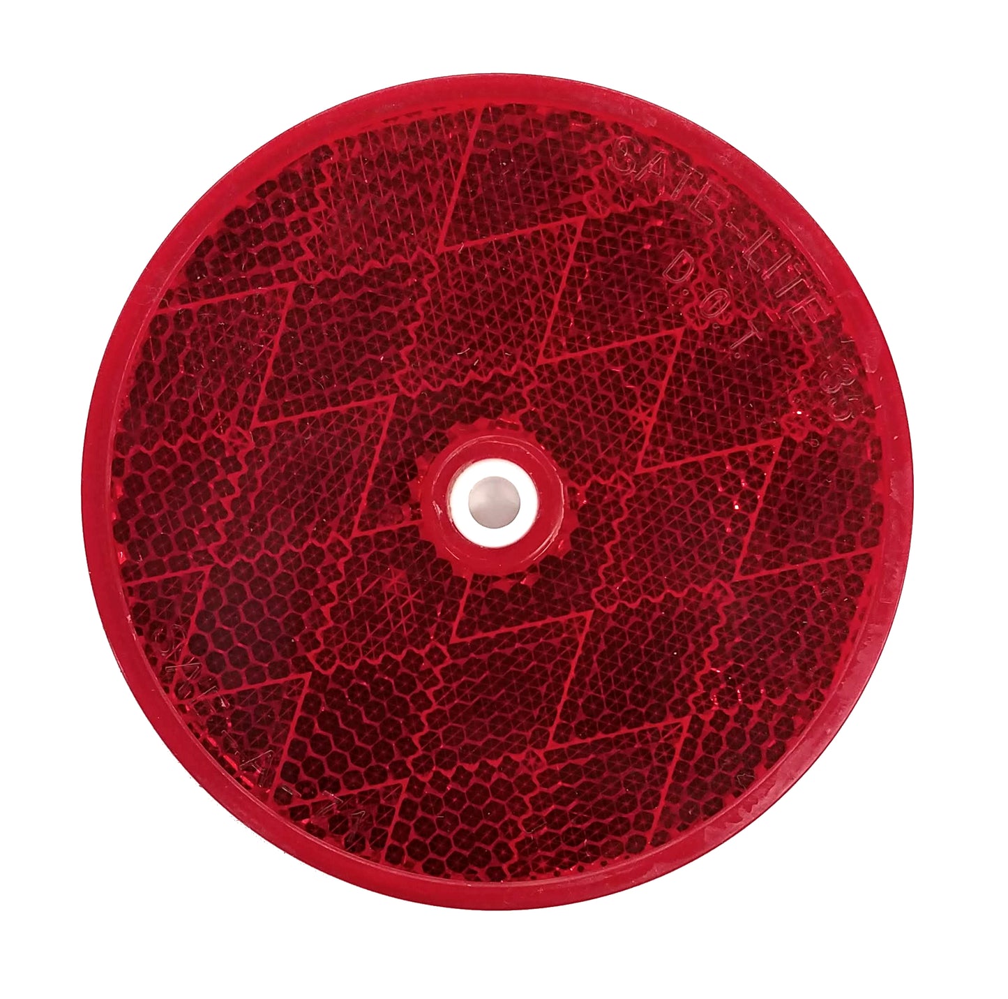 Circular Trailer Reflector, 3-1/4" Diameter - B476R
