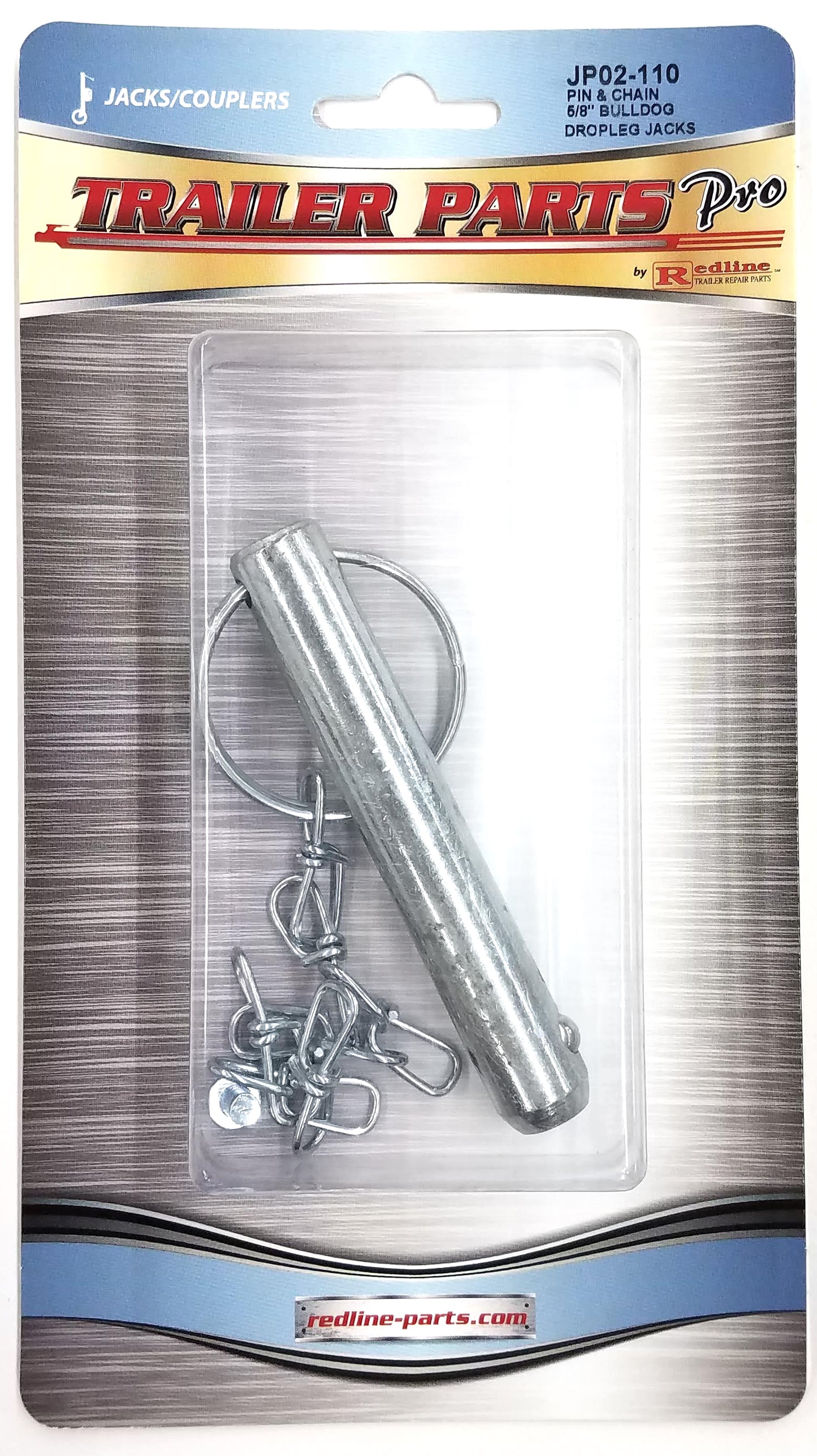 5/8" Pin and Chain, for Bulldog 7K Dropleg Jacks JP02-110