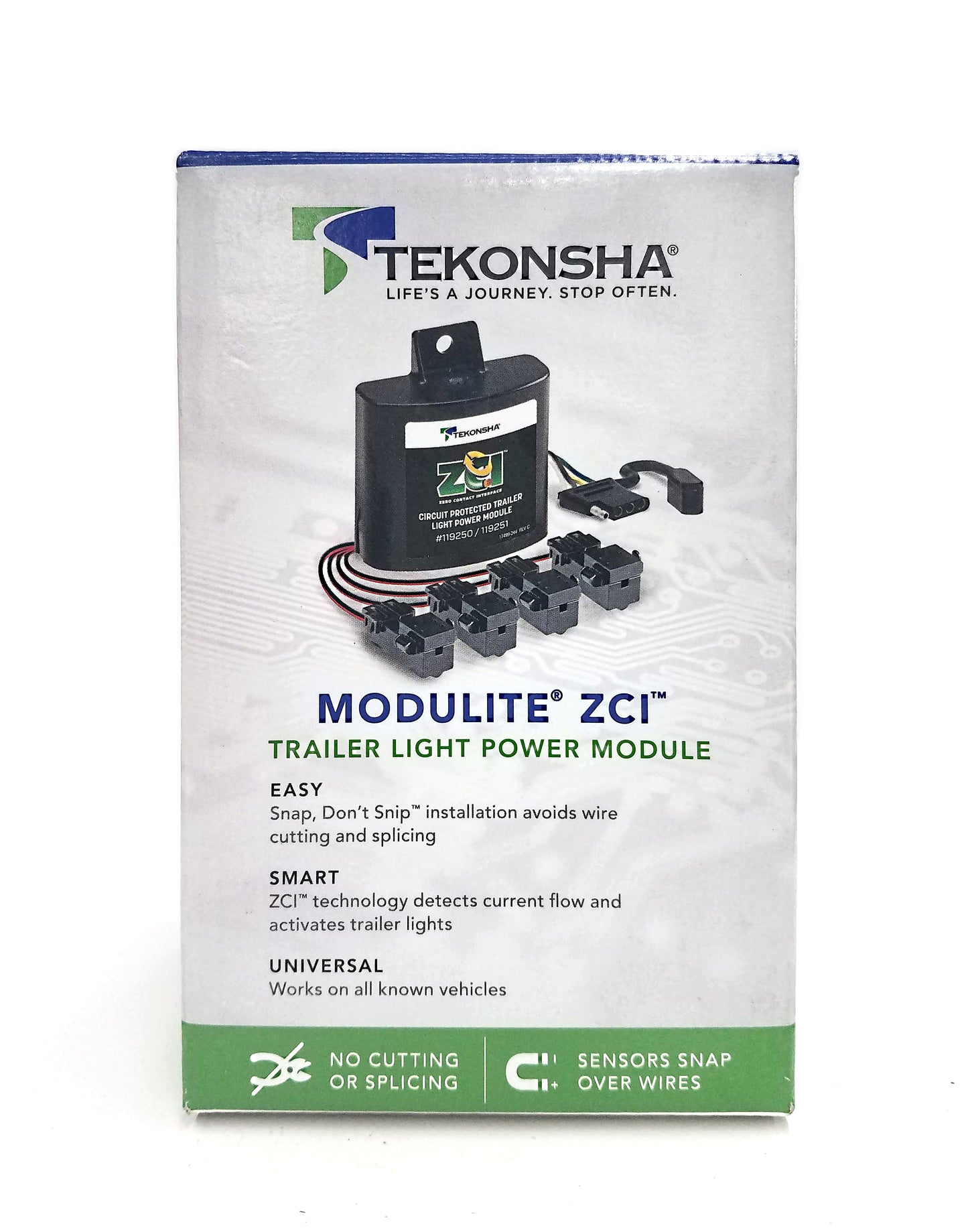 Tekonsha Modulite ZCI Zero Contact Universal Tail Light Converter 119250